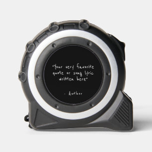 Aangepaste quote - maak je eigen rolmaat