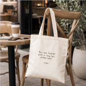 Aangepaste quote - maak je eigen tote bag
