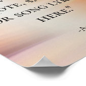 Aangepaste Quote Marble Wave Waterverf motivatie Poster (Hoek)