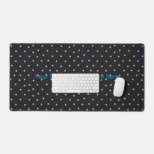 Aangepaste Quote Stippen Bureaumat (Keyboard & Muis)