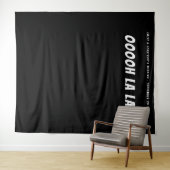 Aangepaste Quote Stripboek Feest Foto Achtergrond Wandkleed (In Situ (horizontaal))