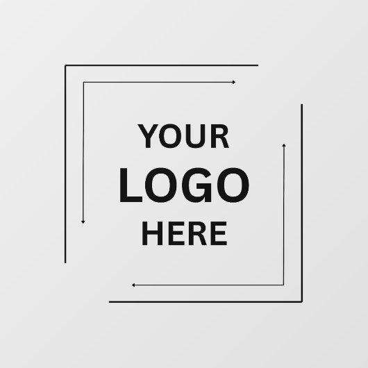 Aangepaste Raamfolie | Upload uw bedrijfslogo  Raamsticker (Vel)