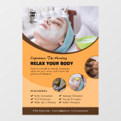 Aangepaste raamfolie voor spa's raamsticker (Vel)