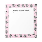 Aangepaste Raccoon-laptop Notitieblok (Voorkant)