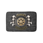 Aangepaste racebus met sneldraaimoes badmat (Voorkant)