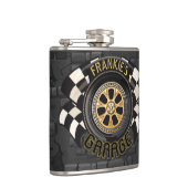 Aangepaste racebus met sneldraaimoes heupfles (Rechts)