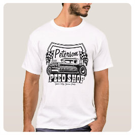 Aangepaste racewinkelwagen met hoge snelheid voor  t-shirt