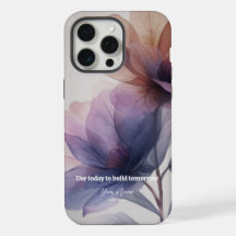 Aangepaste Radiant Petals iPhone 15 Pro Max Hoes