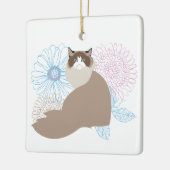 Aangepaste Ragdoll Pet's Eerste Kerst Ornament (Links)