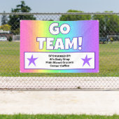 Aangepaste Rainbow Team-banner Spandoek (Insitu)