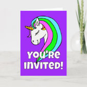 Aangepaste Rainbow Unicorn (Voorkant)