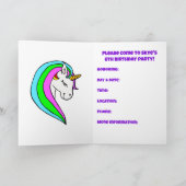 Aangepaste Rainbow Unicorn (Binnen)