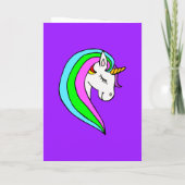 Aangepaste Rainbow Unicorn (Achterkant)