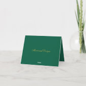 Aangepaste Ramadan Kareem & Eid Mubarak Groet Notitiekaartje (Achterkant)