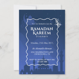 Aangepaste Ramadan Kareem Iftar Uitnodiging