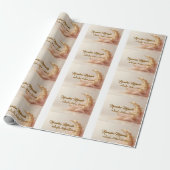 Aangepaste Ramadan Mubarak – Arabisch inpakpapier (Uitgerold)