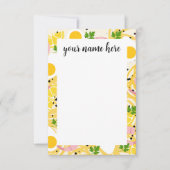 Aangepaste Ramen Notecards Bedankkaart (Voorkant)