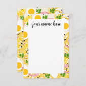 Aangepaste Ramen Notecards Bedankkaart (Voorkant / Achterkant)