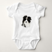 Aangepaste rand-collie - Collectie voor honden Romper (Voorkant)
