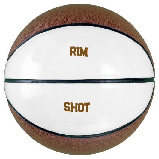Aangepaste Rand Schot Basketbal (Voorkant)