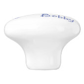 Aangepaste Rattle Drawer Knob Keramische Knop (Zijkant)