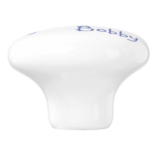 Aangepaste Rattle Drawer Knob Keramische Knop (Zijkant)