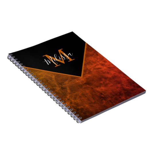 Aangepaste rawhide notitieboek (Rechterzijde)