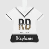 Aangepaste RD-geregistreerde diëtititititisch luip Ornament (voorkant)