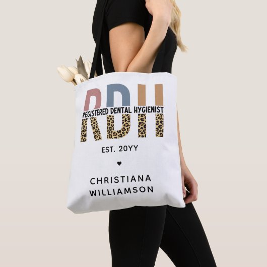 Aangepaste RDH cadeaus voor geregistreerde mondhyg Tote Bag (Dichtbij)