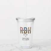 Aangepaste RDH-geregistreerde tandheelkundige cade Acryl Drinkbeker (Voorkant)