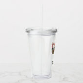 Aangepaste RDH-geregistreerde tandheelkundige cade Acryl Drinkbeker (Rechts)