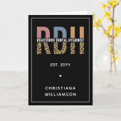 Aangepaste RDH-geregistreerde tandheelkundige cade Kaart (Gele Bloem)