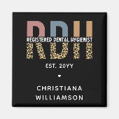 Aangepaste RDH-geregistreerde tandheelkundige cade Magneet (Voorkant)