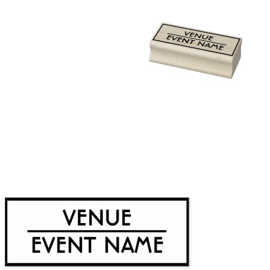 Aangepaste Re-entry Handstempel Rubberstempel (Gestempeld)