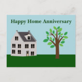 Aangepaste real estate huis tekst voor jubileum ge briefkaart (Voorkant)