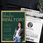 Aangepaste Realtor Professionele Vastgoed Marketin Flyer<br><div class="desc">De Custom Realtor Professional Real Estate Marketing Flyer, een geavanceerde en zeer effectieve tool ontworpen om uw vastgoed marketing inspanningen te verhogen. Deze flyer is voorzien van een persoonlijke buurtkaart met foto, waarmee u op persoonlijk niveau contact kunt maken met uw publiek. De flyer combineert perfect elegantie en functionaliteit en...</div>