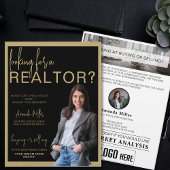 Aangepaste Realtor Professionele Vastgoed Marketin Flyer