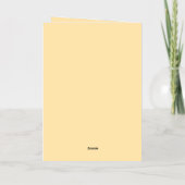 Aangepaste Rebel Girl Gitarist Art Inspirerend Folie Wenskaart (Achterkant)