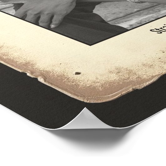 Aangepaste Rebel Teen Wall Art, Poker Straight Out Poster (Hoek)