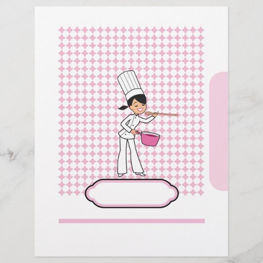 Aangepaste recept pagina's - Chef die wordt geacht (Voorkant)