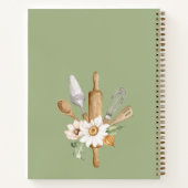 Aangepaste Recept Sjablonen Notitieboek (Achterkant)