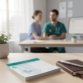 Aangepaste receptensjabloon | Bewerkbare RX-notiti Notitieblok