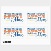 Aangepaste rechthoek Sticker (Vel)