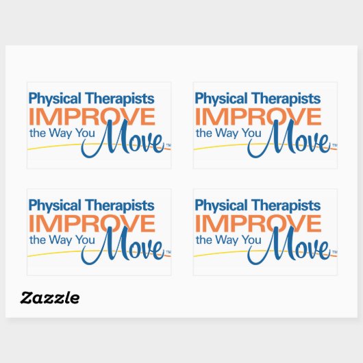 Aangepaste rechthoek Sticker (Vel)