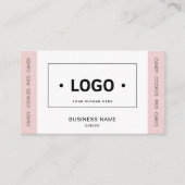 Aangepaste Rechthoekige Logo Bakkerij Visitekaartje (Voorkant)