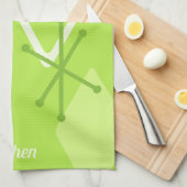 Aangepaste recirculatie atoomdiamanten theedoek (Quarter Fold)