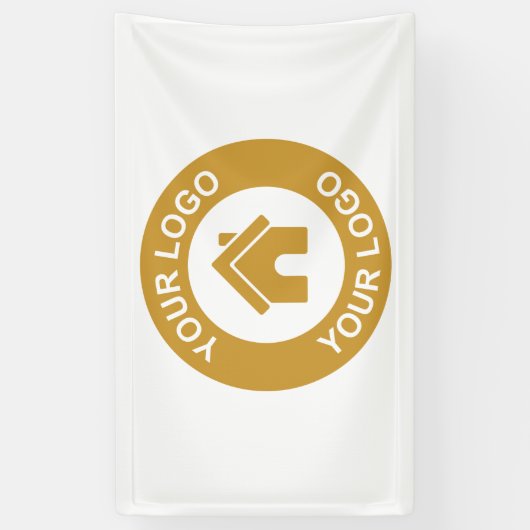Aangepaste reclamebanner voor zakelijke Logo Spandoek (Verticaal)
