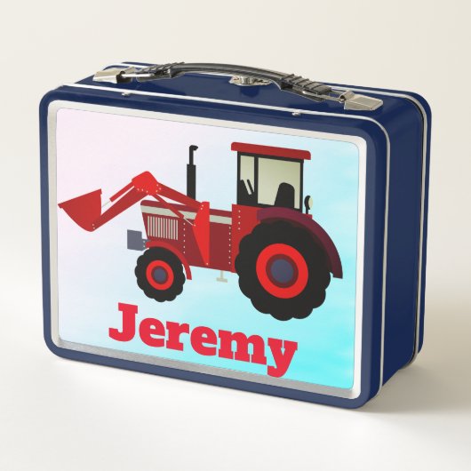 Aangepaste Red Boerderij Tractor (Achterkant)