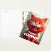 Aangepaste Red Cat Planner voor kattenbroodjes (Display)