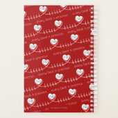 Aangepaste Red CHD Heart Care Planner (Achterkant)